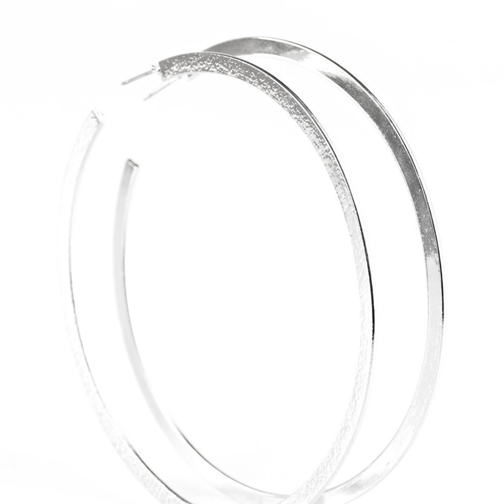 Size Them Up - Silver Earrings